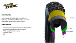 Schwalbe Big Betty Addix Soft Super Trail SnakeSkin Tubeless Easy E-25 27.5x2.80 Reifen 8 Schwalbe Big Betty Addix Soft Super Trail SnakeSkin Tubeless Easy E-25 27.5x2.80 Reifen -Fahrradzubehör Angebote schwalbe addix super trail