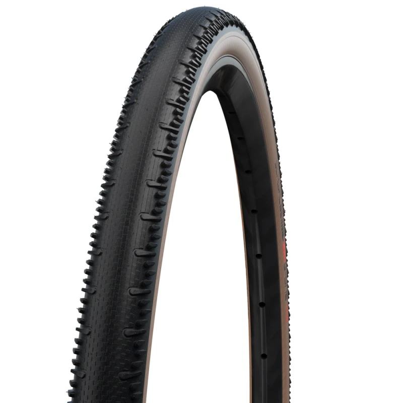Schwalbe G-One RS Tubeless Easy Super Race Addix Race V-Guard E-25 Transparent Sidewall 700x40 Reifen 1 Schwalbe G-One RS Tubeless Easy Super Race Addix Race V-Guard E-25 Transparent Sidewall 700x40 Reifen