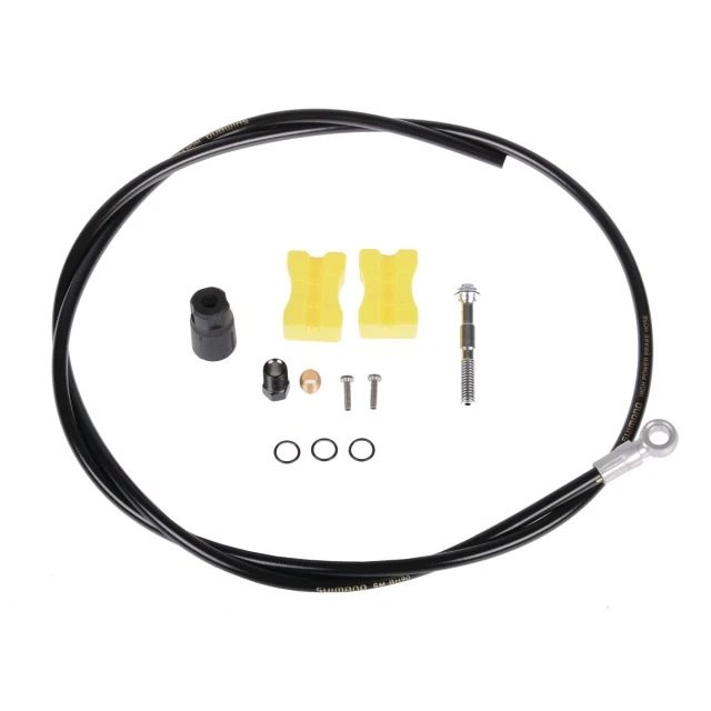 Shimano Bremsleitung SM-BH90-SBM 1000mm Schwarz 1 Shimano Bremsleitung SM-BH90-SBM 1000mm Schwarz