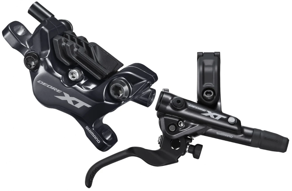 Shimano XT BL-M8100/BR-M8120 4 Kolben Scheibenbremse Hinten 1 Shimano XT BL-M8100/BR-M8120 4 Kolben Scheibenbremse Hinten