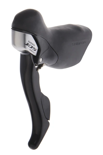 Shimano 105 ST-5703 3fach Schwarz Schalt-Bremshebel Links 1 Shimano 105 ST-5703 3fach Schwarz Schalt-Bremshebel Links